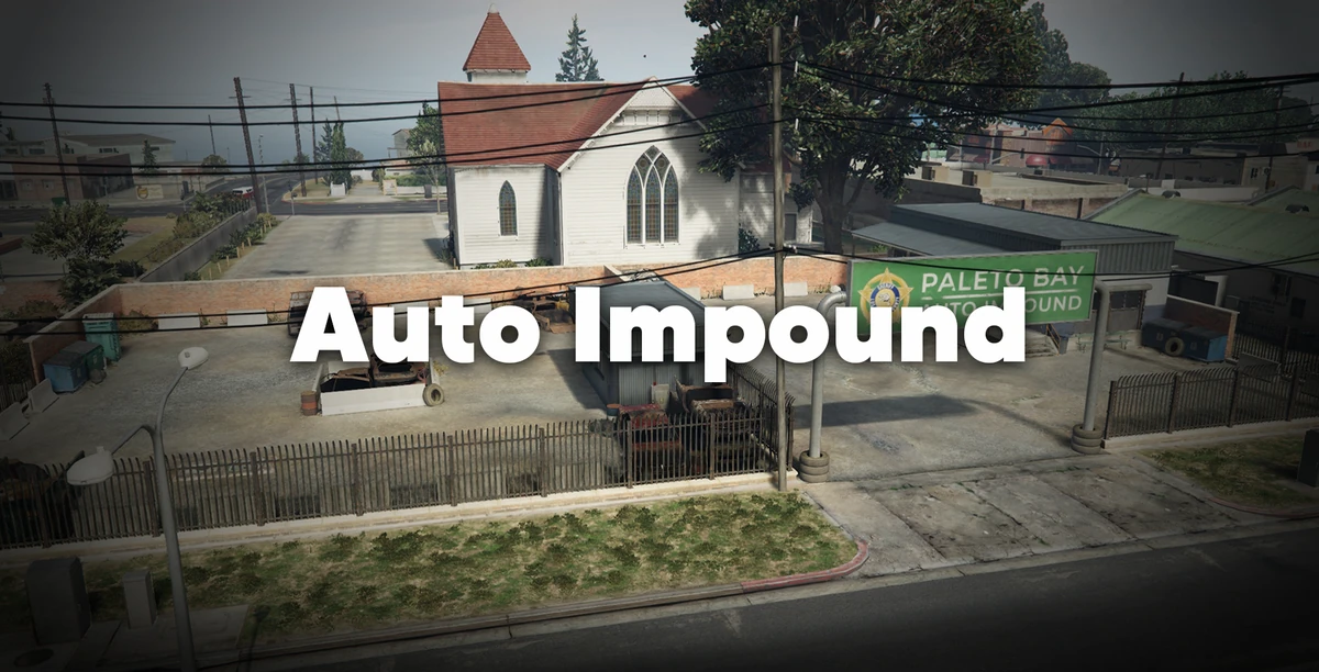 Auto Impound MLO – Fully Open Source | FiveM